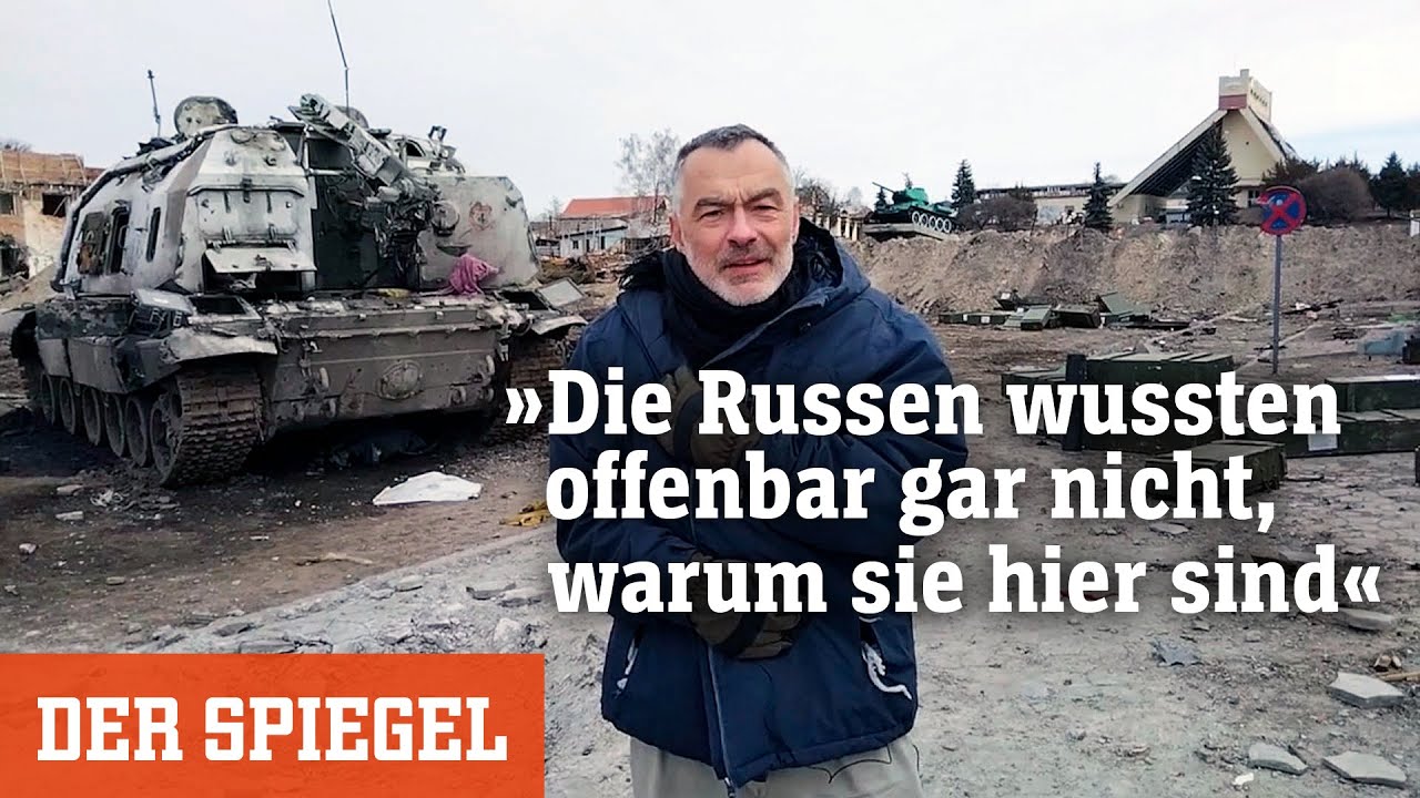 Rückeroberter Ort in der Ukraine: »Die Russen wussten offenbar gar nicht, warum sie hier sind«