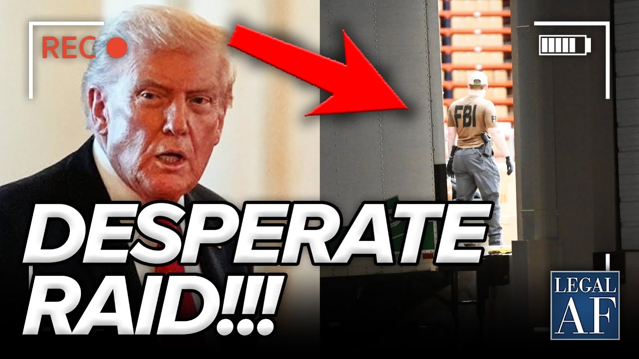 Trump Looks TOTALLY DESPERATE with FBI RAID