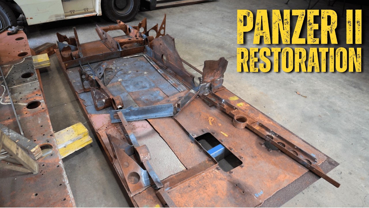 No hole, no problem! | Working out the Panzer II final drive position