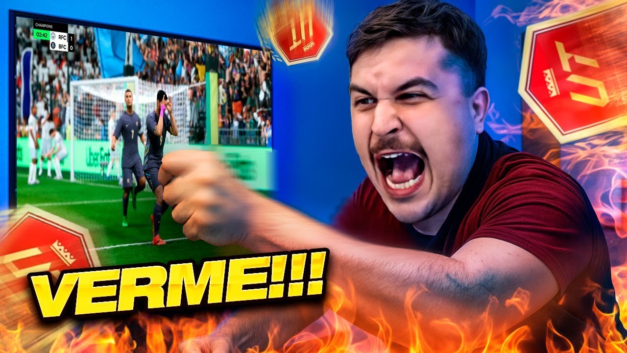 ENFRENTEI UM DOS MAIORES VERMES DO EA FC 25 E TILTEI NA WL DO BANQUETA!