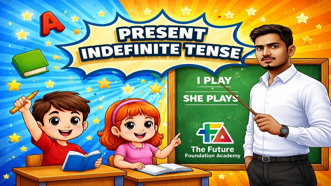 Present indefinite tense for all class 