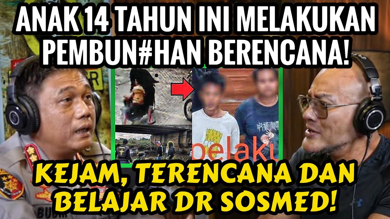 PELAKU NYA ANAK KECIL, SATU TAHUN DI RENCANAKAN, BELAJAR DI SOSMED‼️ -Deddy Corbuzier Podcast