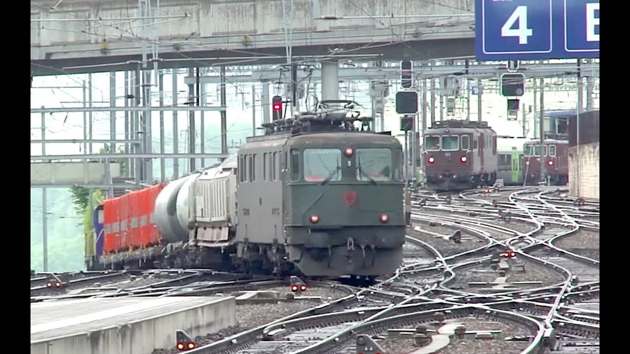 ► Bahnverkehr in Spiez & Thun [11.06.12]