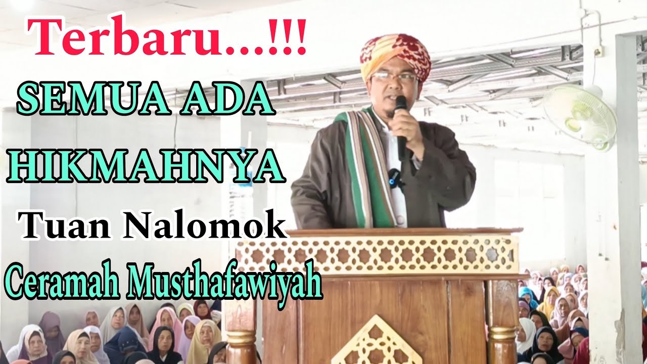 Ceramah Tuan Nalomok/ Pengajian Hari Rabu di Perpustakaan Ponpes Musthafawiyah