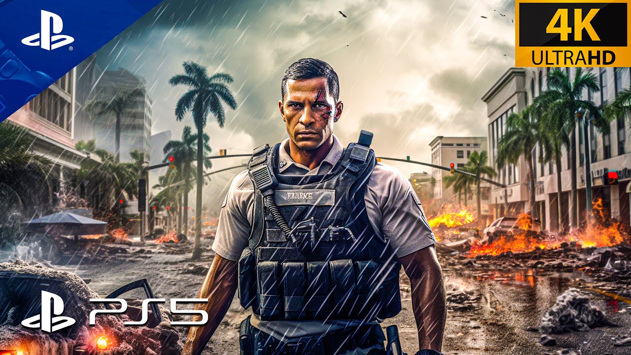 Miami Hurrican™ LOOKS ABSOLUTELY AMAZING | Ultra Realistic Graphics Gameplay [4K 60FPS] BF Hardline