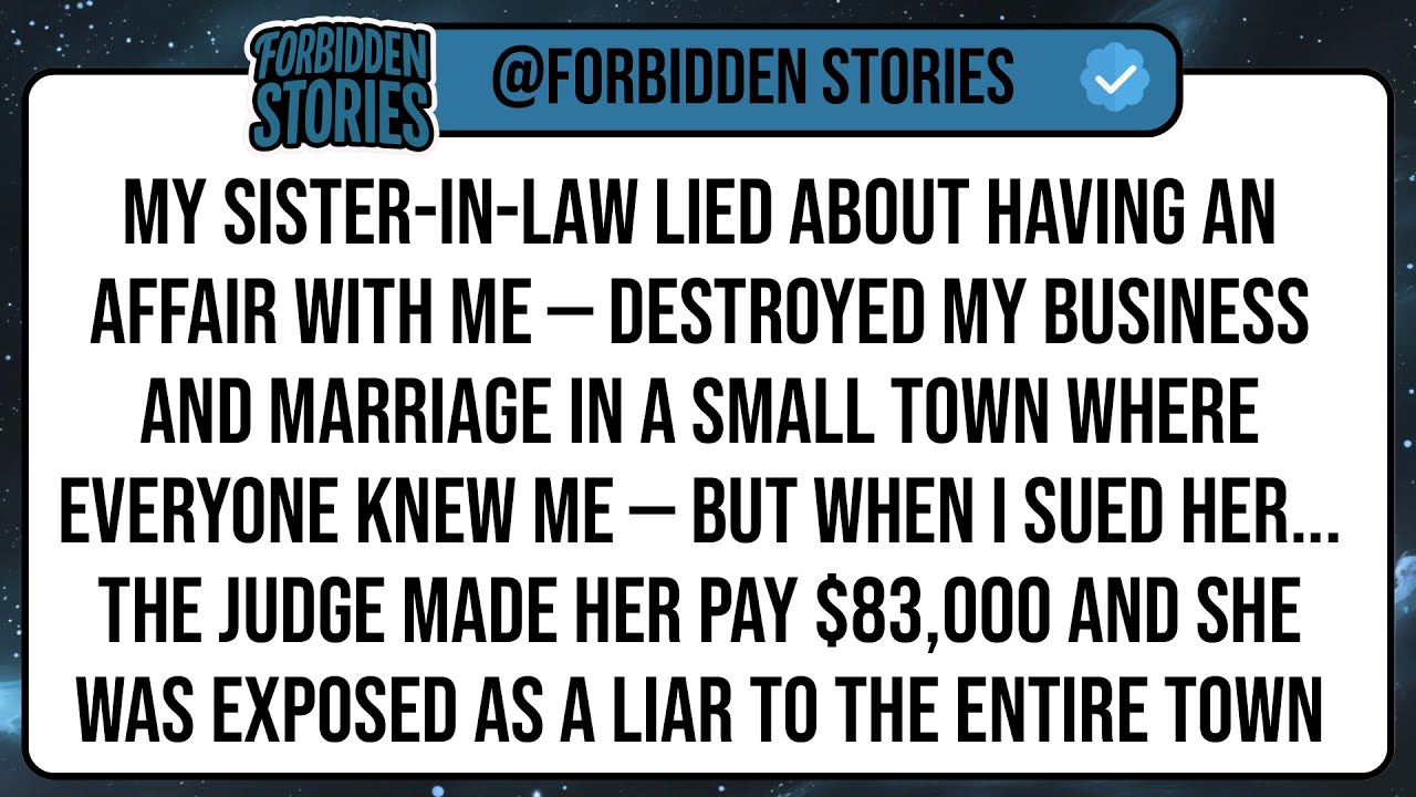 My Sister-In-Law Lied About Having An Affair With Me — Destroyed My Business And Marriage In A ...
