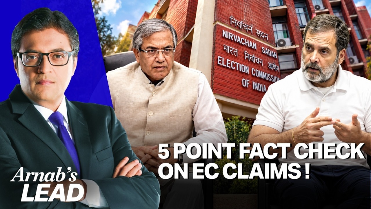 Arnab Dismantles False Claims On Election Commission And S.I.R By Opposition