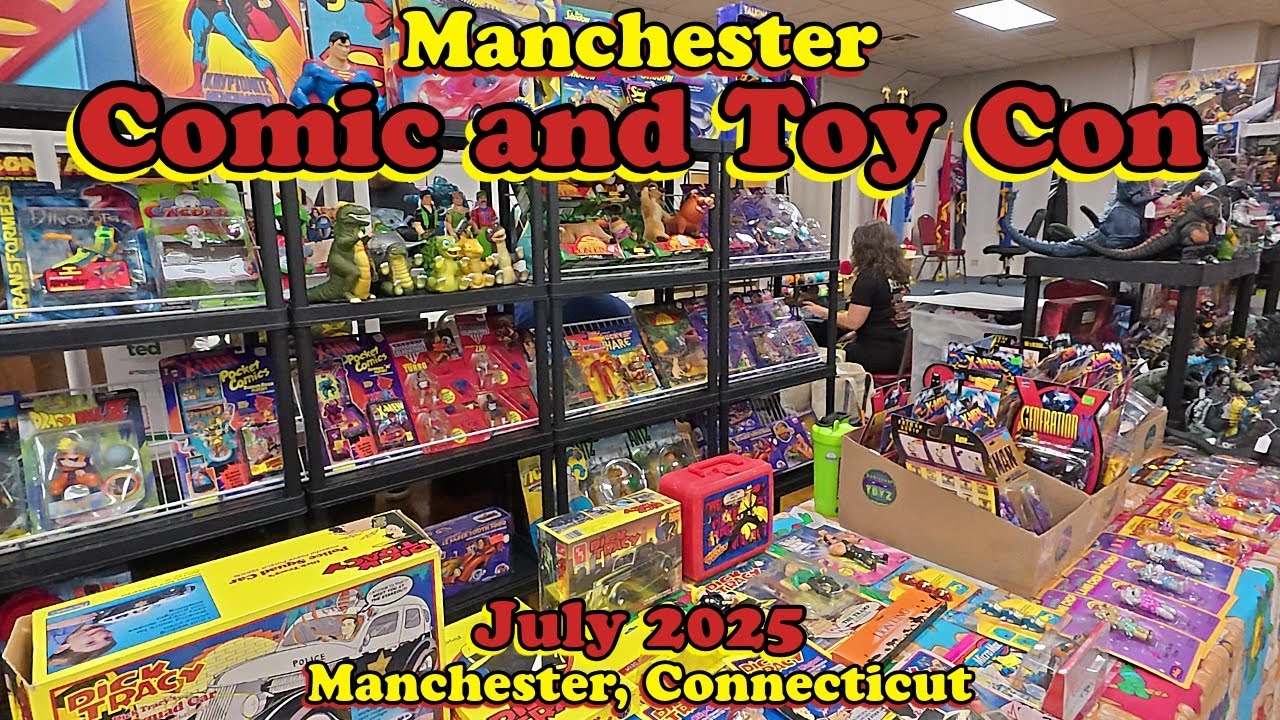 The Manchester Comic & Toy Convention! How Have I Never Been to this Amazing Con Before! July 2025!