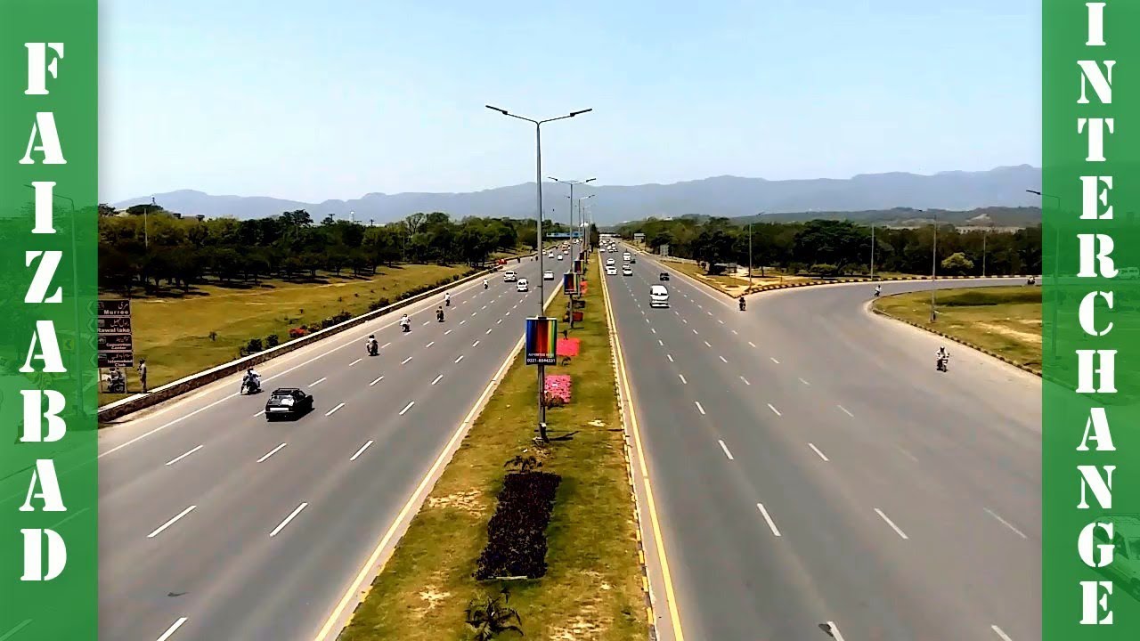 Faizabad Interchange, Islamabad, Pakistan