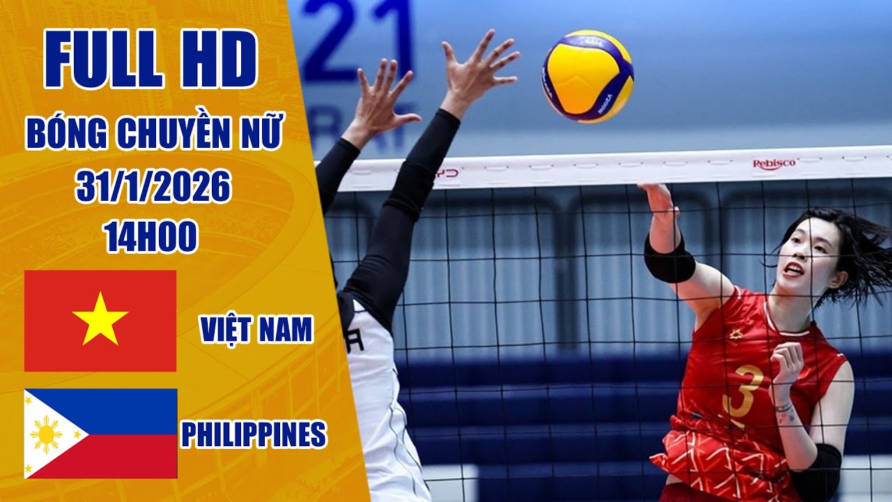 Việt Nam - Philippines | Nguyễn Trinh và cú đánh nhanh như điện xẹt khiến đội bạn không kịp thủ