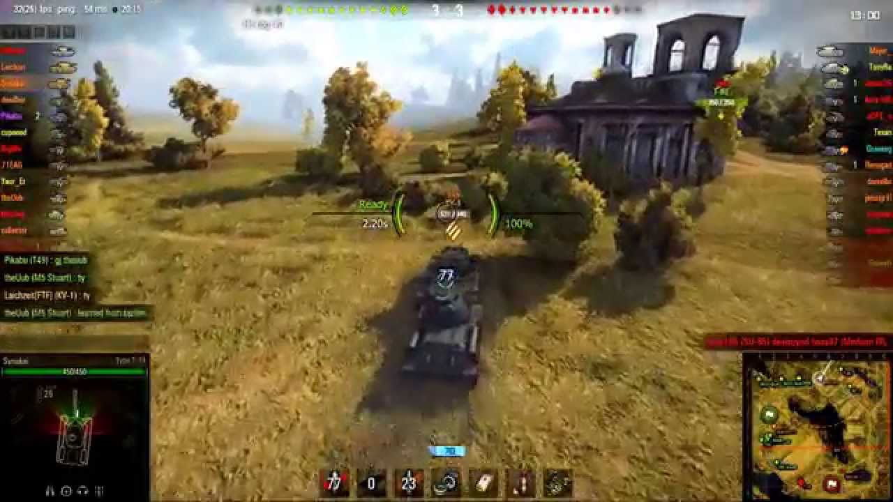 World of Tanks - Tier V Brothers in Arms GamePlay [FTF]