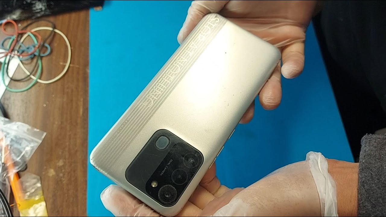 Замена USB и Дисплея на телефоне Tehno Spark 8c KG5k