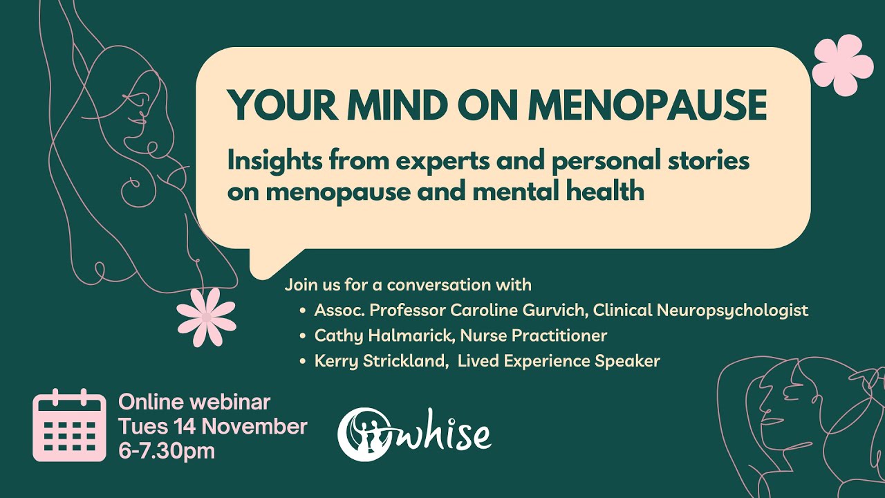 Online Webinar: Your Mind on Menopause