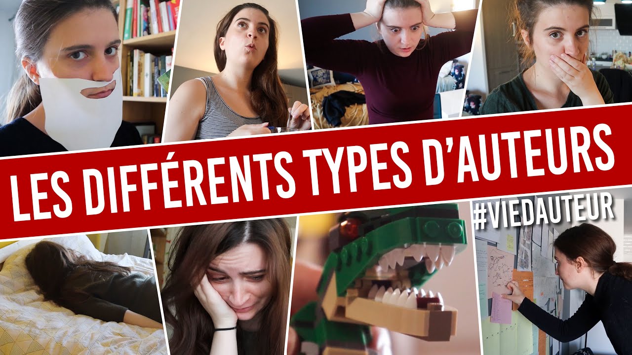 LES DIFF&Eacute;RENTS TYPES D'AUTEURS #viedauteur