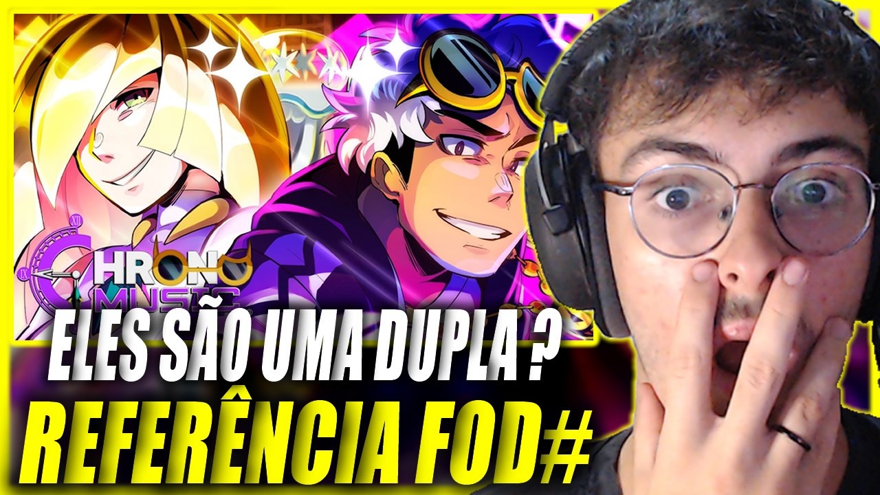 (ESSSA VIBE É MT BOA!) CALVO REAGE ao CHRONO - SOL & LUA | Guzma & Lusamine (Pokémon) ft. ‪AnnyTHN‬
