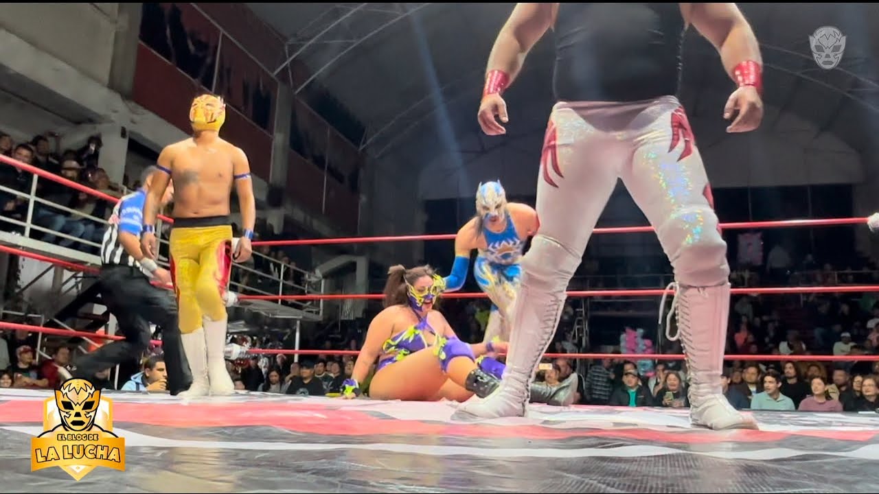 Le rompen la máscara a La Hiedra | LUCHA COMPLETA | Lady Flammer, Hiedra y Maravilla