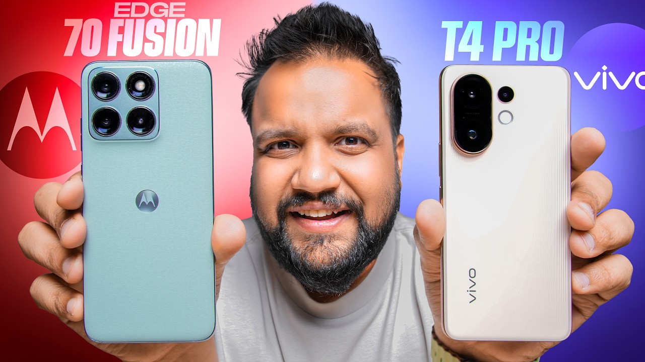 Motorola Edge 70 Fusion is vivo T4 Pro Full Comparison - You Are WRONG About the Right Phone!