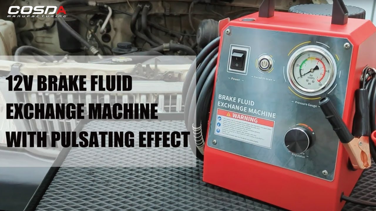 Brake Pressure Bleeder Machine 12V Pulsating Effect