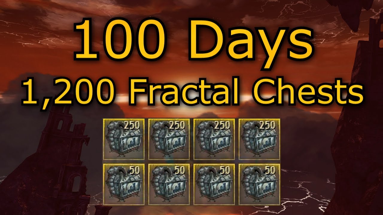 Opening 100 Days Worth of T4s Fractal Chests | Gold Farming 2023 | Guild Wars 2