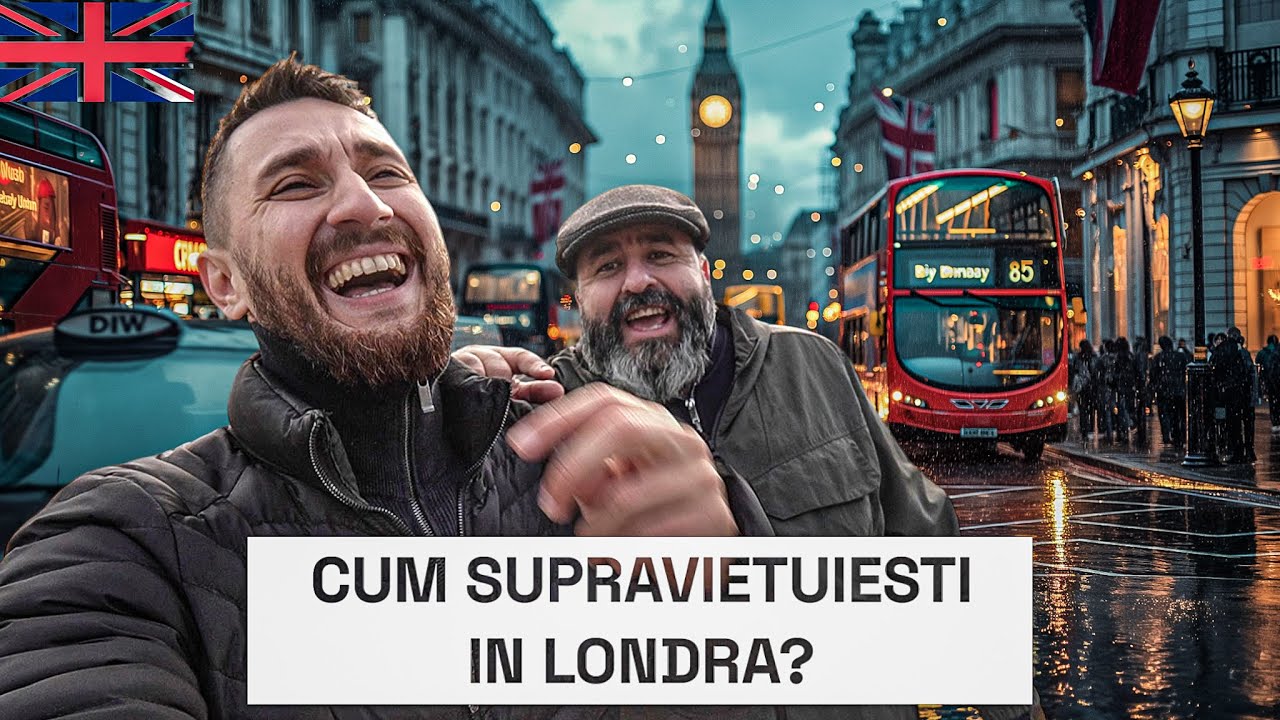 Londra ne-a dat pe spate! 7000 de Lire Pe Luna ca sa Traiesti Bine⏐Barbosu ne arata Londra ⏐