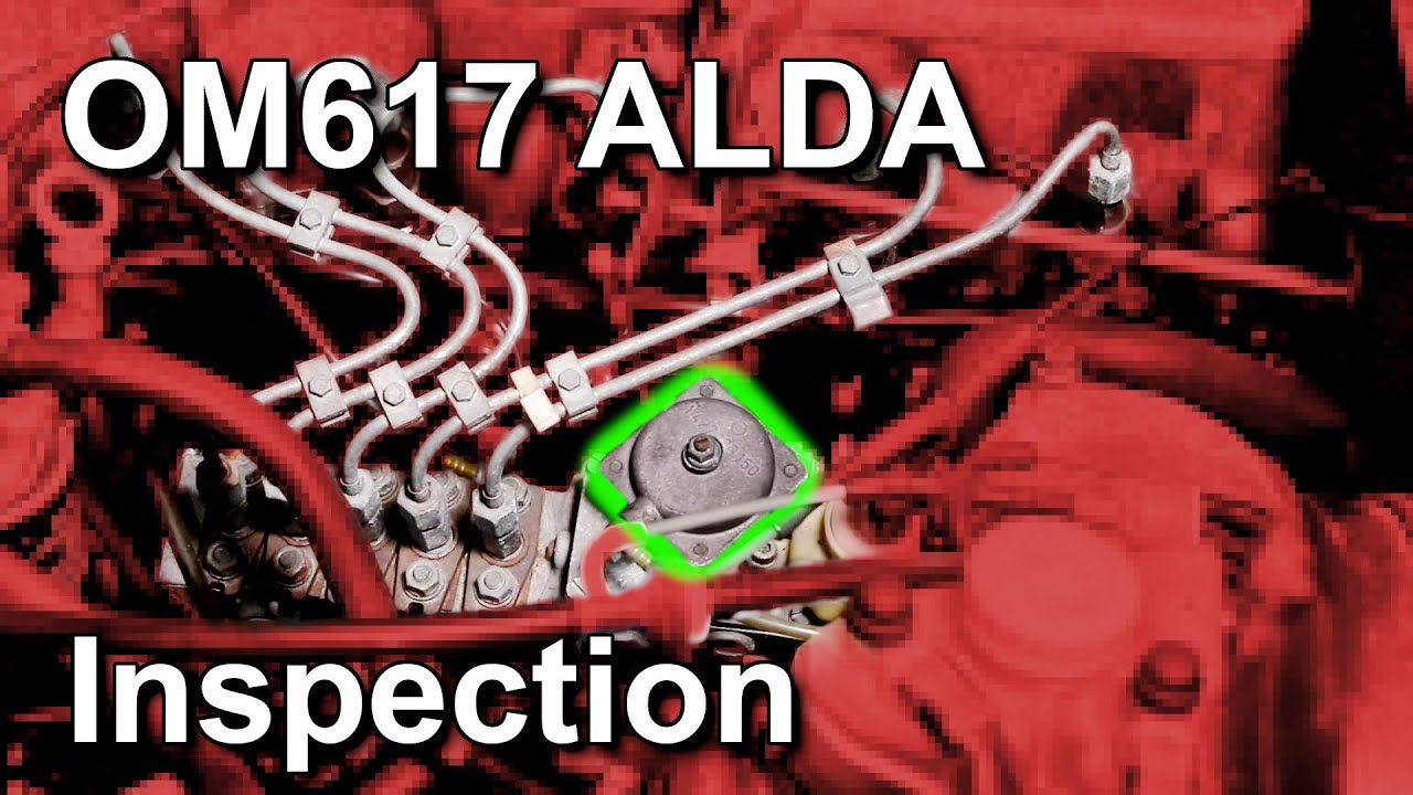 W123 Performance/Maintenance: ALDA Removal and testing (OM617 Version of AFC Housing)