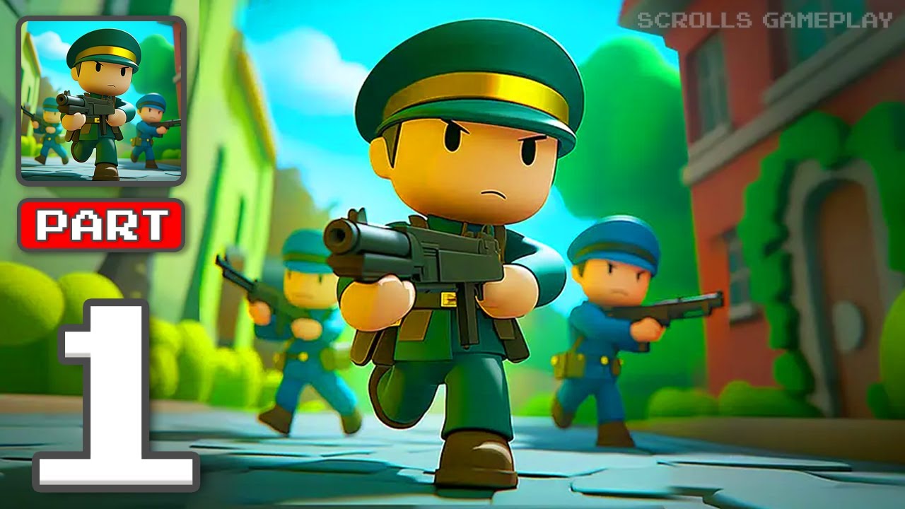 Loot & Shoot - Gameplay Walkthrough Part 1 - Shoot for Loot and Victory (iOS, Android)