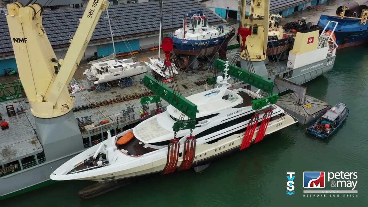 'Lady Candy,' a 56m, 875mt Superyacht