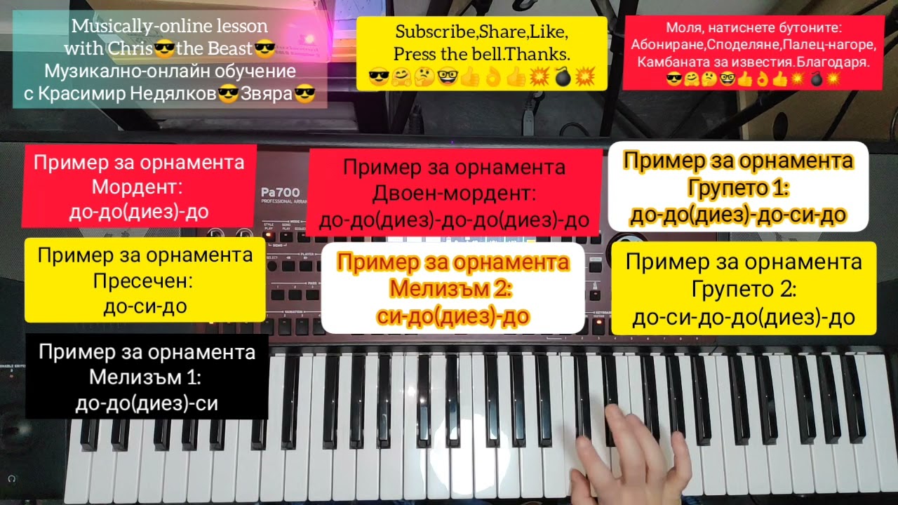 1.Теория и практика на всички орнаменти за всеки ден