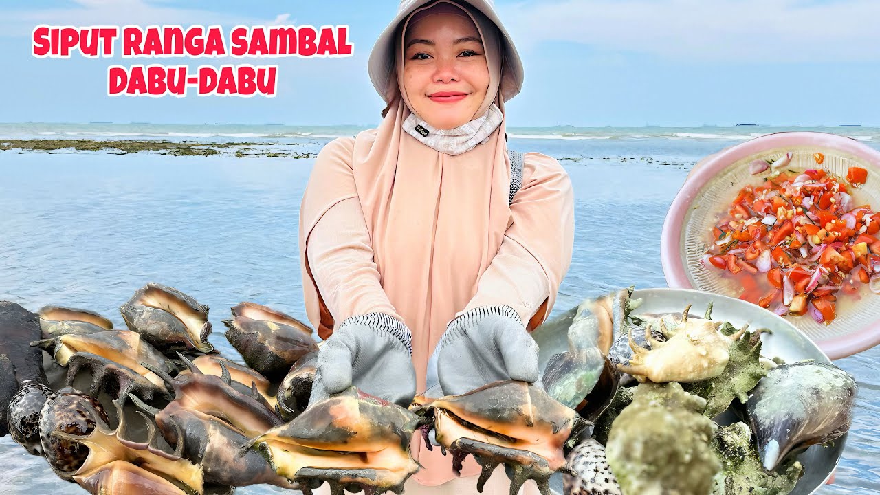 PETUALANGAN KE PANTAI SERAYA‼️Berburu Makanan Anak Pantai Super Lezat🤤