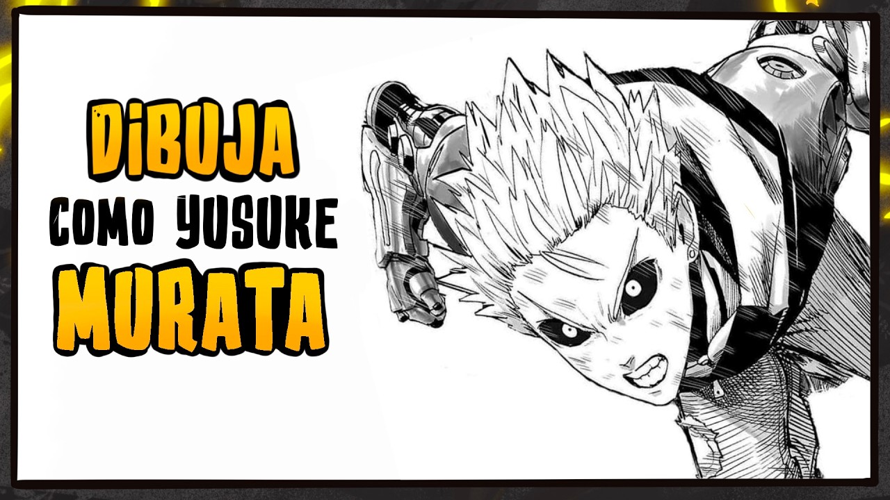 COMO DIBUJAR MANGA como YUSUKE MURATA dibujante de ONE PUNCH MAN