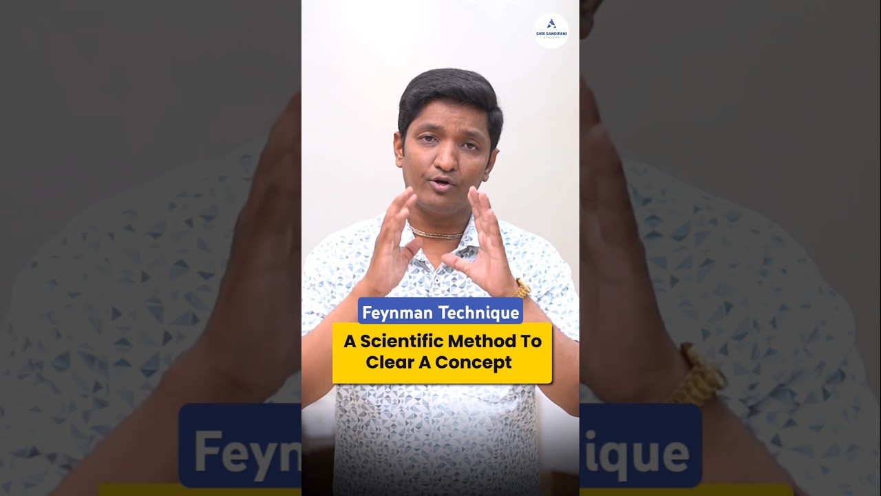 Students, Make sure to use this technique while studying. #crackjee #feynmantechnique #studytips
