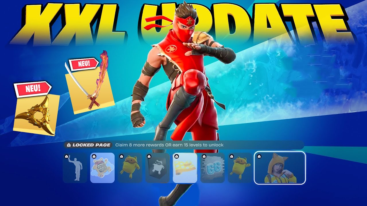 XXL Ninjago Update in Fortnite! DAS hat sich alles geändert!