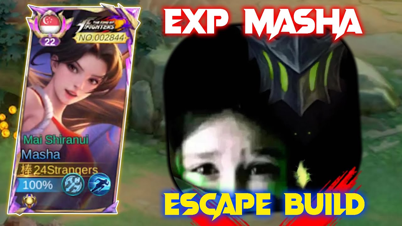 MASHA ANTI ESCAPE BUILD❌ MASHA ESCAPE BUILD XD✅