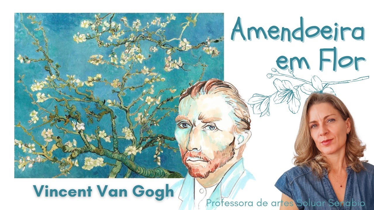 Amendoeira em flor Van Gogh