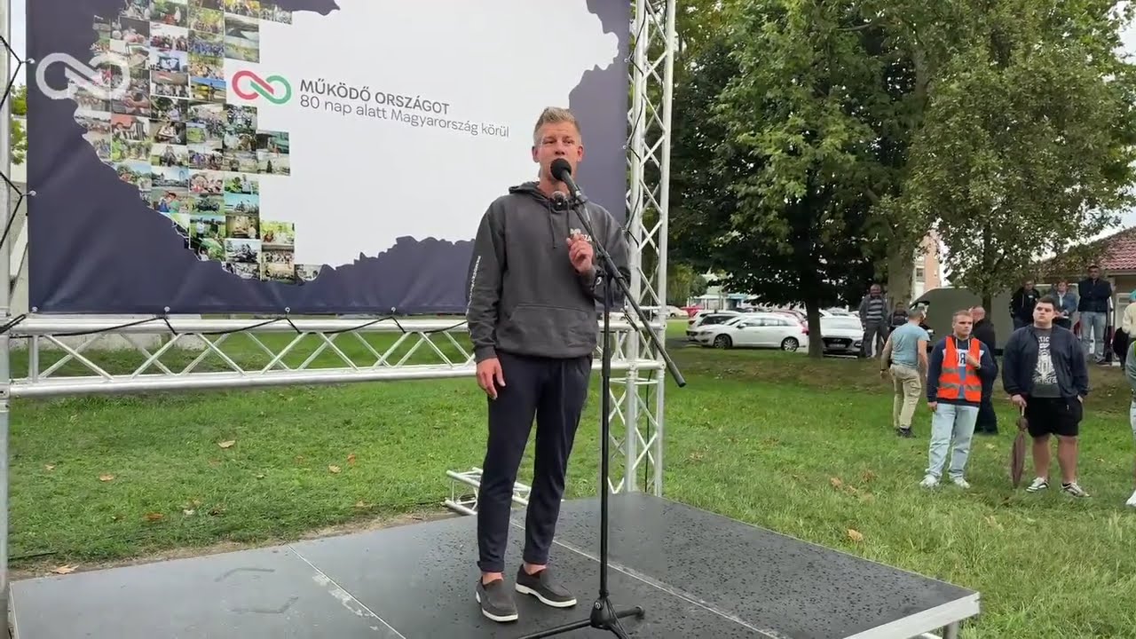 Barcs - 80 nap alatt Magyarország körül