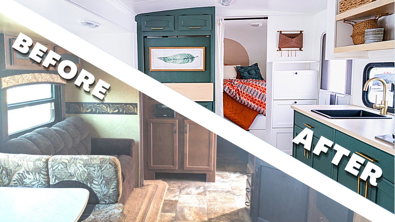 HOW TO RV RENOVATION - BEFORE & AFTER - STEP-BY-STEP DETAILS