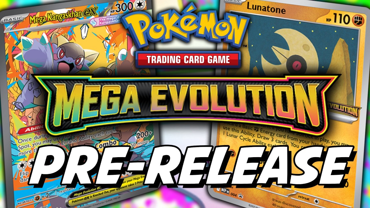 I Pulled INSANE Cards at a Mega Evolution Prerelease!
