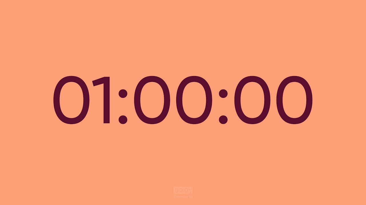 60 Minute Lotus Aromatherapy Timer | 1 Hour Zen Relaxation