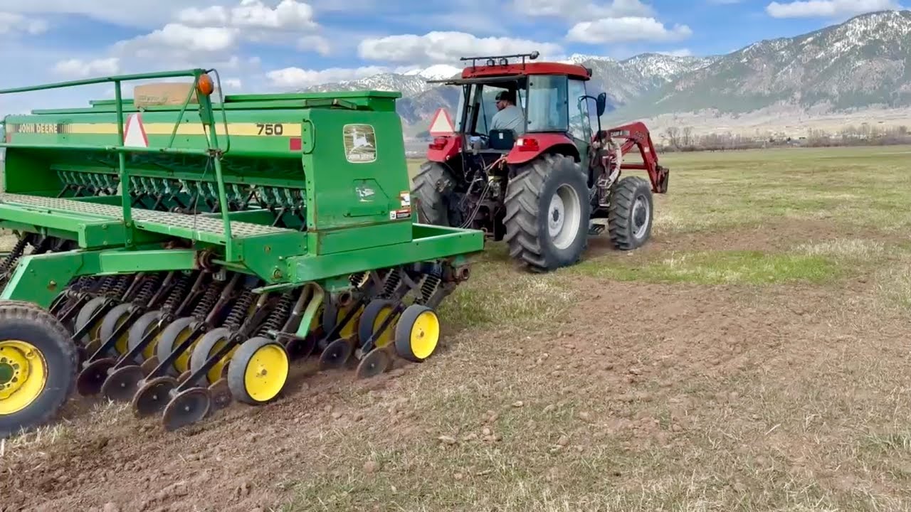 Our First Time Trying A No-Till Seed Drill