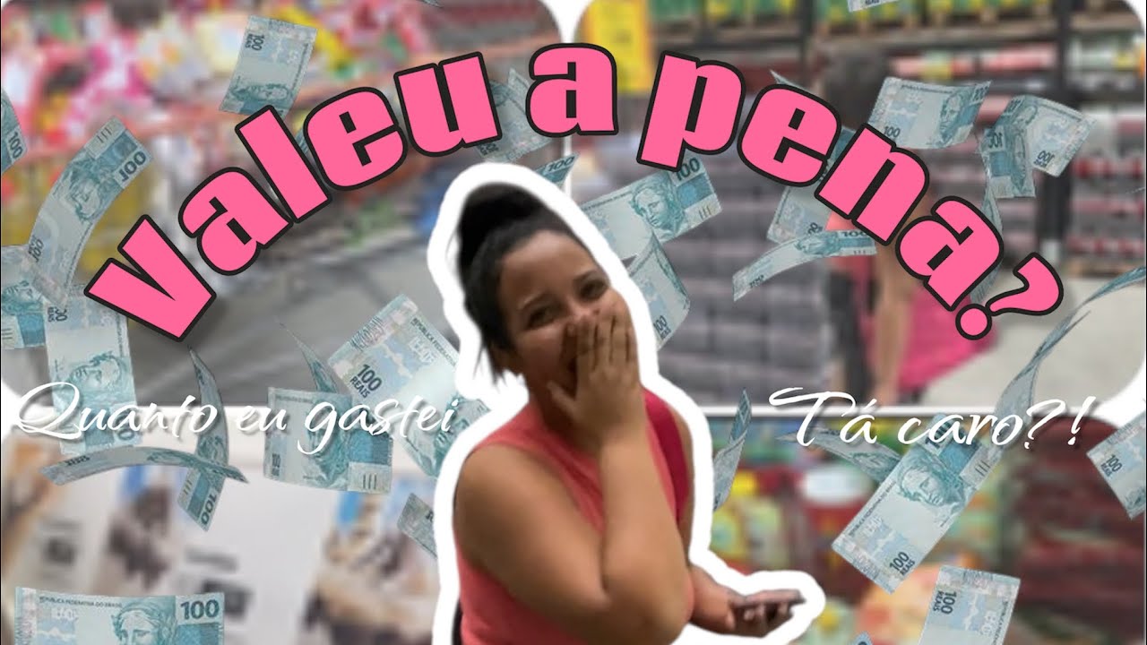 Compras do mês em Recife: deu pra tudo ISSO... 😱💸 