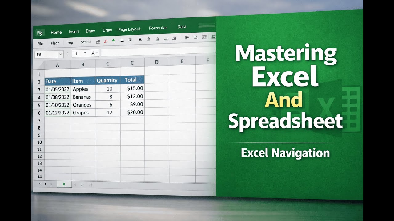 Mastering Excel Navigation #excel #education #exceltricks #exceltips #learn #learning