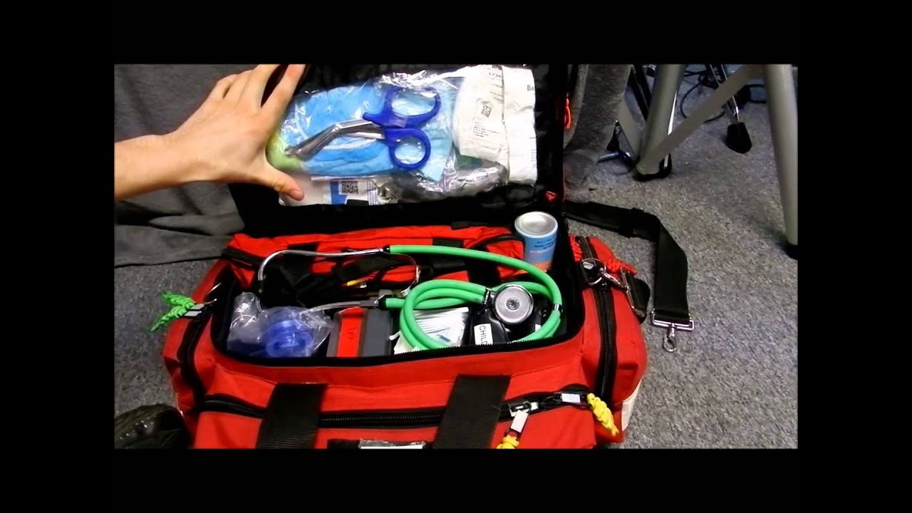 Kemp Professional Trauma bag/EMS/EMT/PARAMEDIC BAG/First responder bag