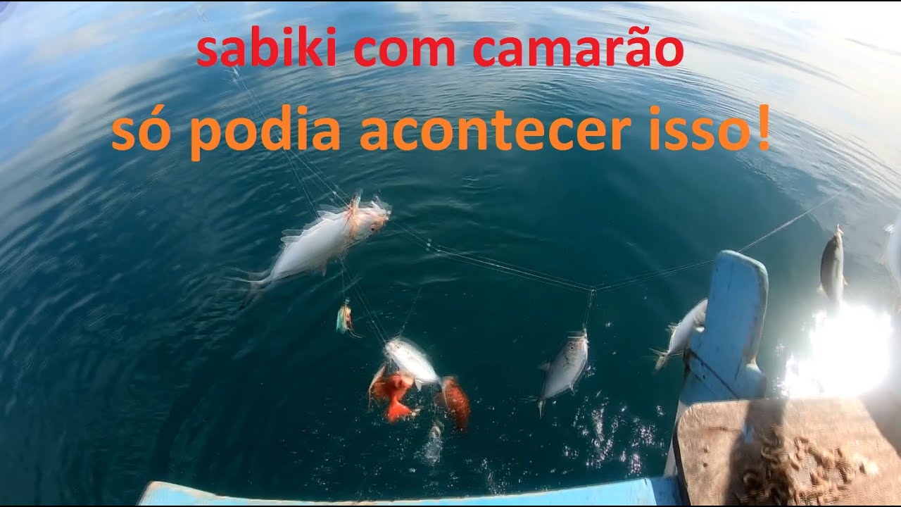 Pescaria no MAR COM ESSA ISCA! SÓ PODIA ACONTECER ISSO!