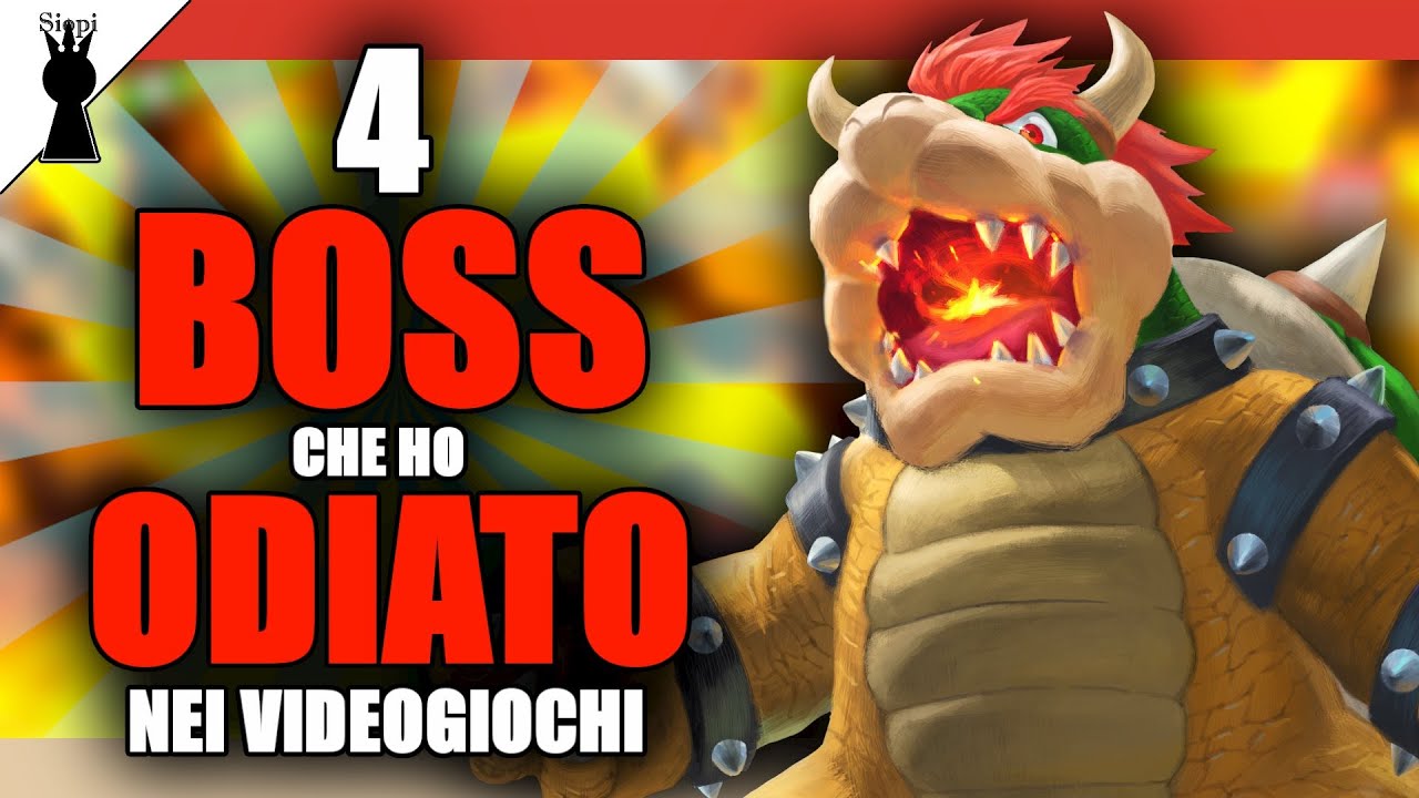 4 BOSS che ho ODIATO nei videogiochi