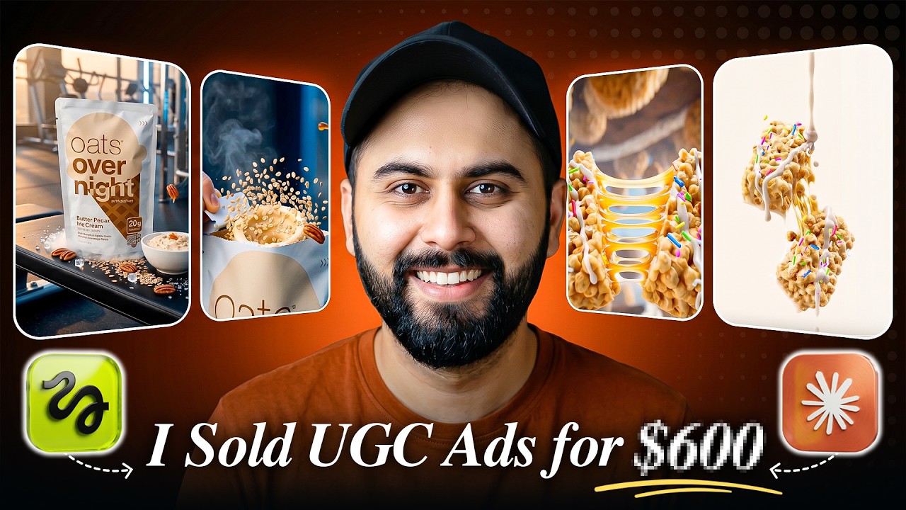 How I Sold AI UGC Ads for $600 Using Claude and Higgsfield | Step by Step Guide