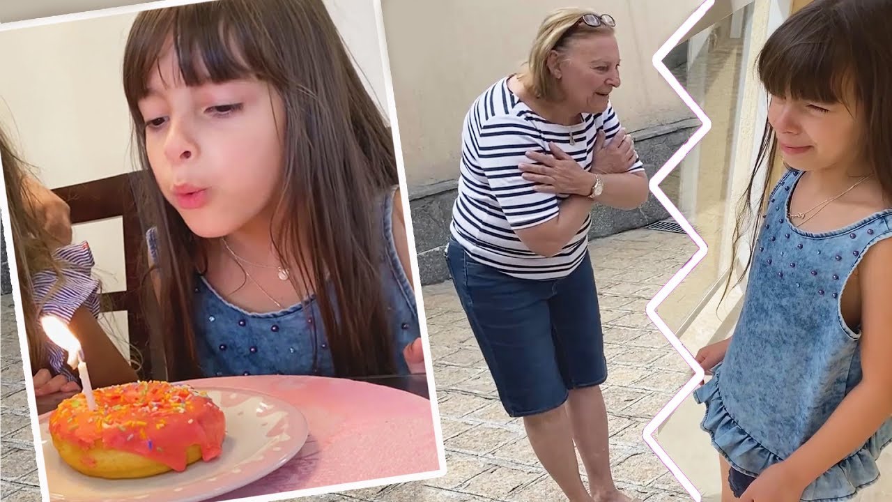 LAURINHA CHOROU 😭 ANIVERSÁRIO NA QUARENTENA SEM ABRAÇO DA VOVÓ