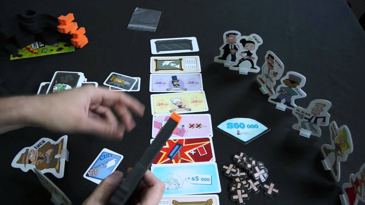 Cash 'n Guns - 2nd Edition - Die deutsche Ausgabe von Ca$n 'n Guns 2 im Test - Brettspielblog.net