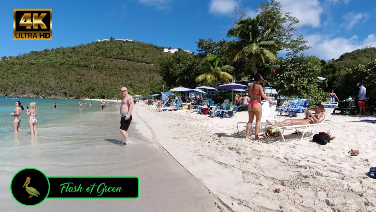 Virgin Islands Beach Walk - Magens Bay Beach - January 25th, 2022 - St. Thomas, USVI