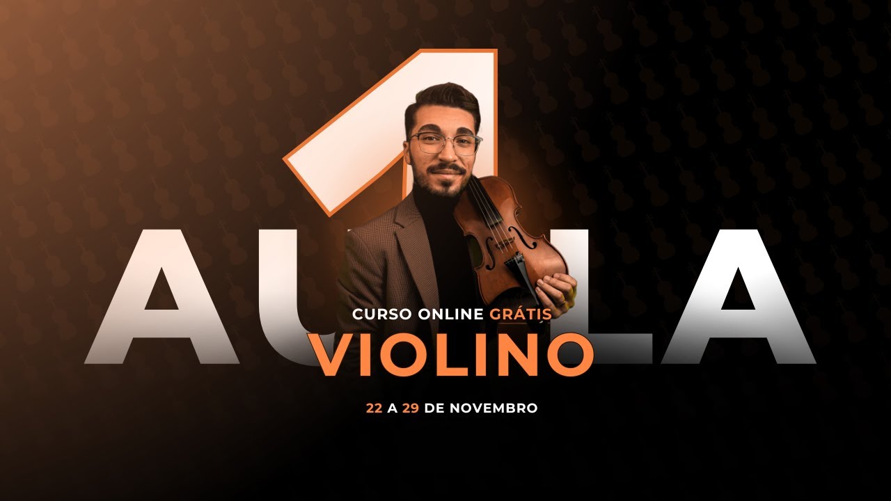 🔴 Curso Online Grátis de Violino 2024 | Aula 1