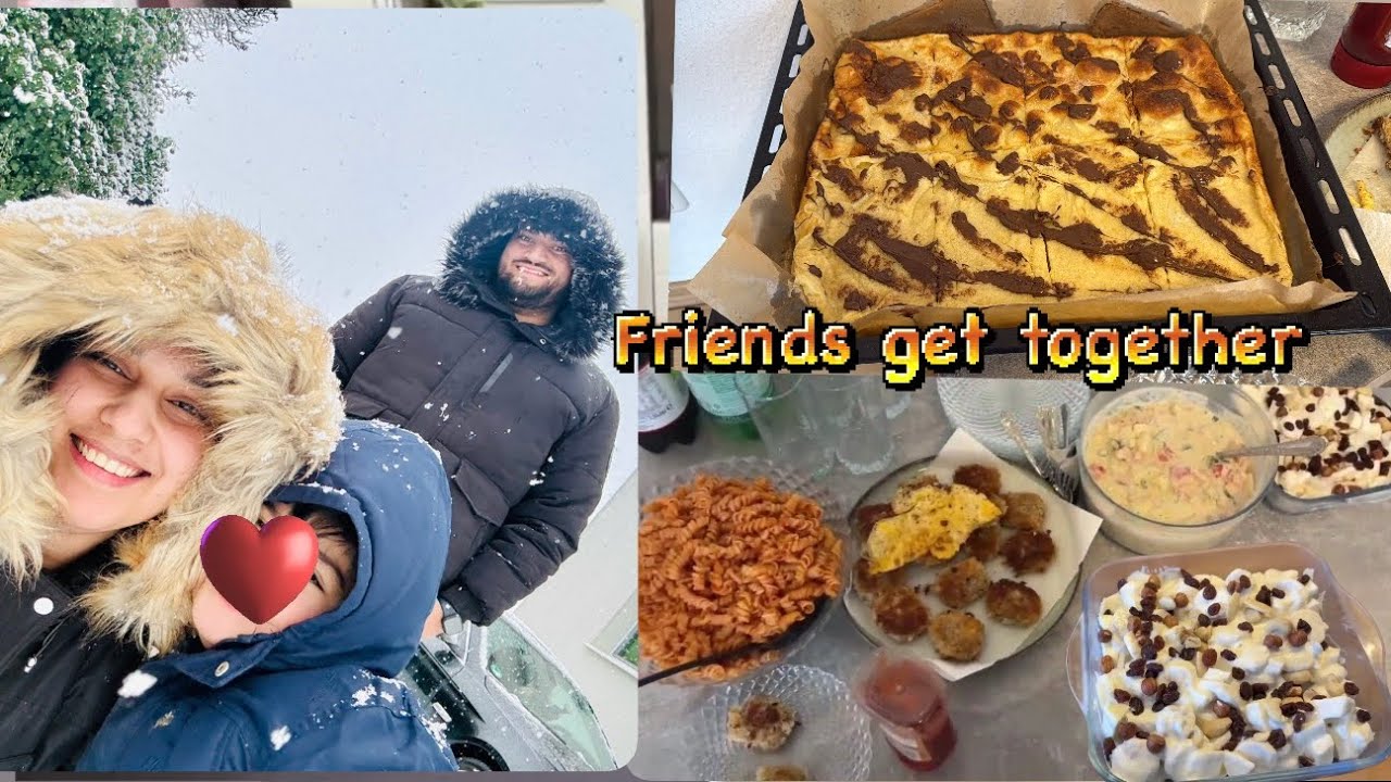 Ghar ay kuch guest|😍|Banai buhat si cheezay|😋|khela snow main|❄️|#sabalifestyle #dailyvlog 